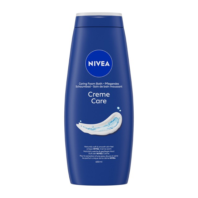 Nivea Creme Care Foam Bath, Αφρόλουτρο 650ml