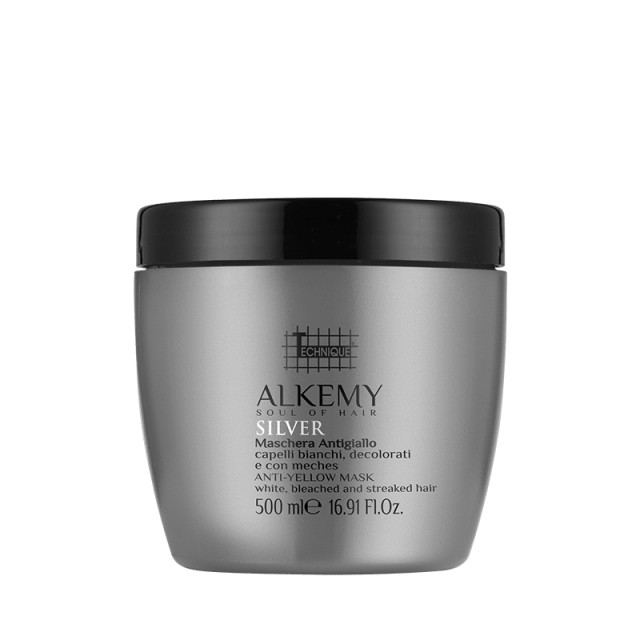 Technique Alkemy Silver Anti-Yellow Mask, Μάσκα Θεραπεία Silver, 500ml