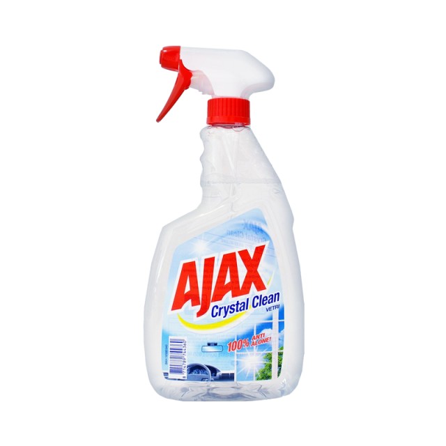 Ajax Crystal Clean Καθαριστικό Σπρέι για τα Τζάμια, 750ml