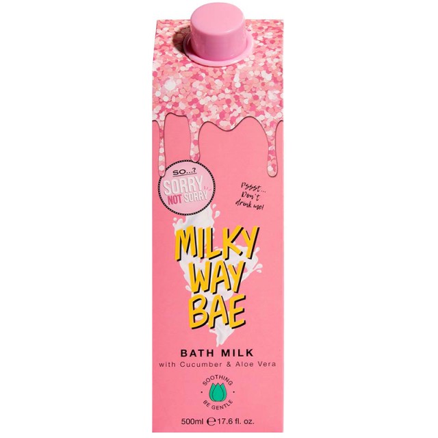 SO…? Sorry Not Sorry Milky Way Bae Bath Milk, Αφρόλουτρο 500ml