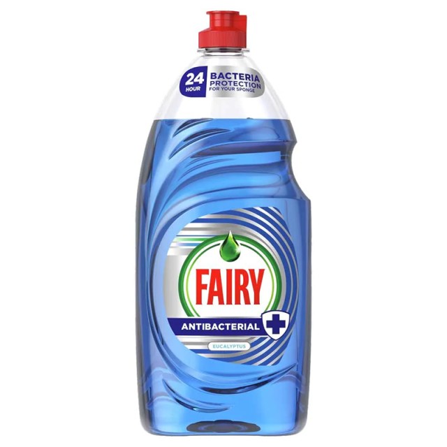 Fairy Platinum Antibacterial Ευκάλυπτος, Υγρό Πιάτων Αντιβακτηριδιακό, 900ml