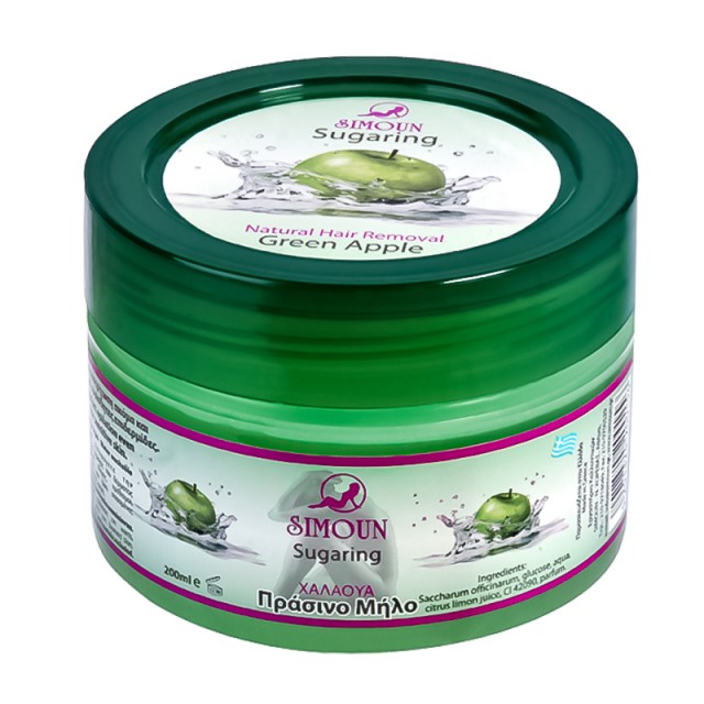 Simoun Sugaring Πράσινο Μήλο Χαλάουα σε Βάζο 200ml