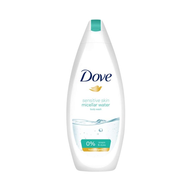 Dove Sensitive Skin Micellar Water, Αφρόλουτρο, 750ml