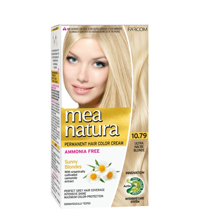 MEA NATURA Σετ Βαφής Χωρίς Αμμωνία, Νο10.79 60ml