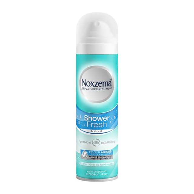 Noxzema Shower Fresh Deo Spray, Αποσμητικό Σπρέι 150ml