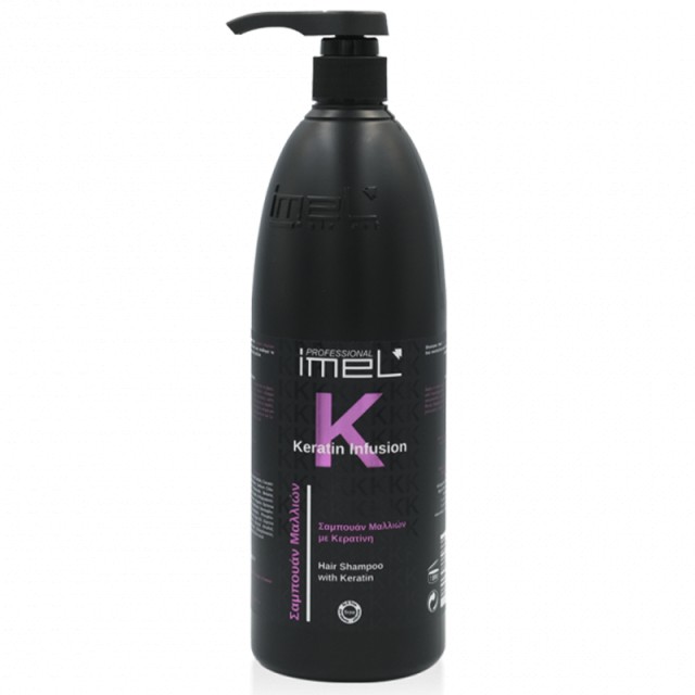 Imel Keratin Infusion,  Σαμπουάν για Ξηρά & Ταλαιπωρημένα Μαλλιά, 1000ml