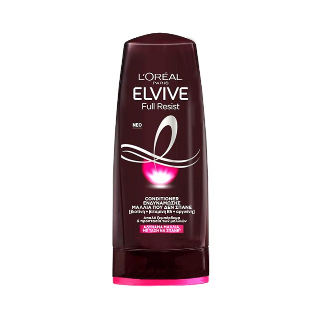 LOreal Elvive Full Resist, Μαλακτική Κρέμα Μαλλιών Ενδυνάμωσης για αδύναμα μαλλιά με τάση να σπάνε, 200ml