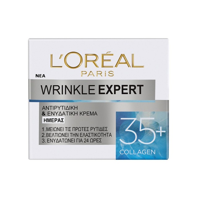 LOreal Wrinkle Expert 35+ Day Cream Αντιρυτιδική & Ενυδατική Κρέμα Ημέρας, 50ml