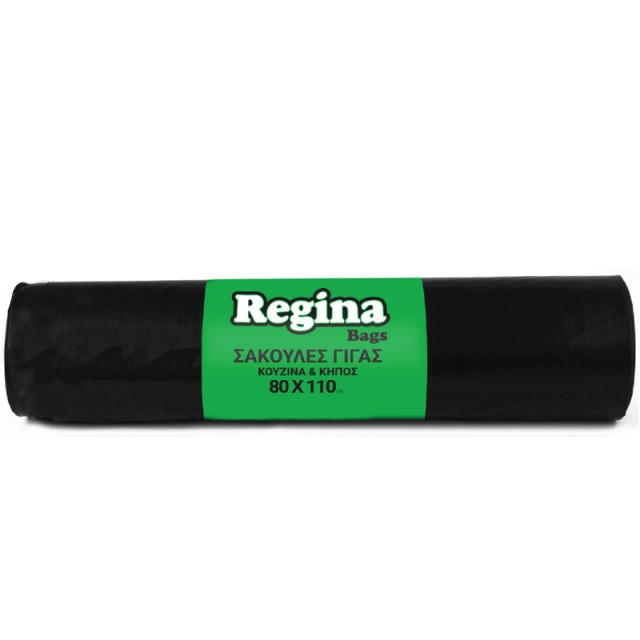 Regina Σακούλες Γίγας Βαριάς Χρήσης για Κουζίνα & Κήπο, 80x110cm, 10τεμ.