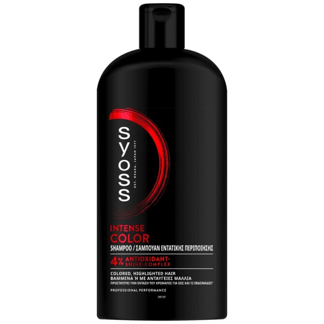 Syoss Intense Color, Σαμπουάν για Βαμμένα & με Ανταύγειες Μαλλιά, 750ml
