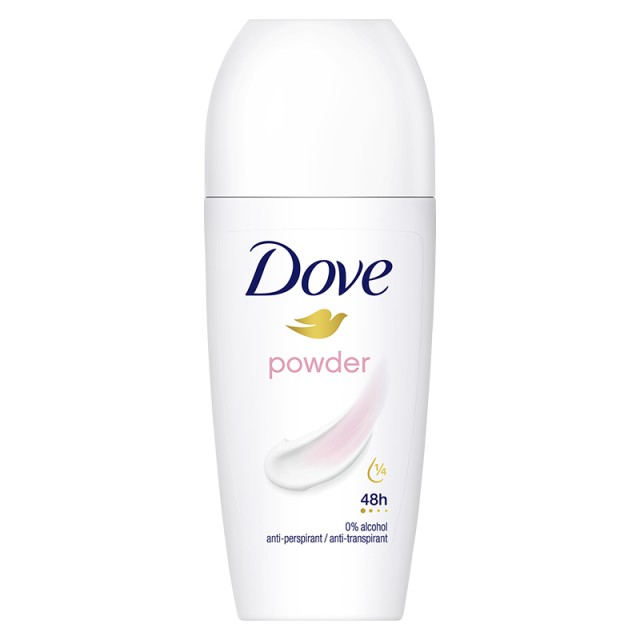 Dove Powder Soft, Αποσμητικό Roll on 50ml