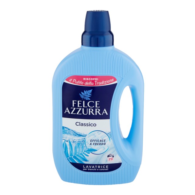 Felce Azzurra Classico, Υγρό Πλυντηρίου Ρούχων, 1,595lt, 32 μεζούρες