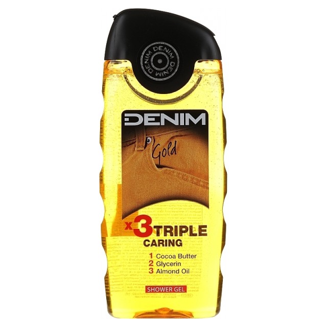 Denim Gold Ανδρικό Αφρόλουτρο σε Gel, 250ml
