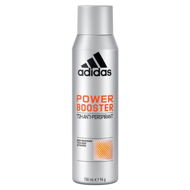 Adidas Power Booster Deo Spray For Men, Αντιιδρωτικό Αποσμητικό Σπρέι 150ml