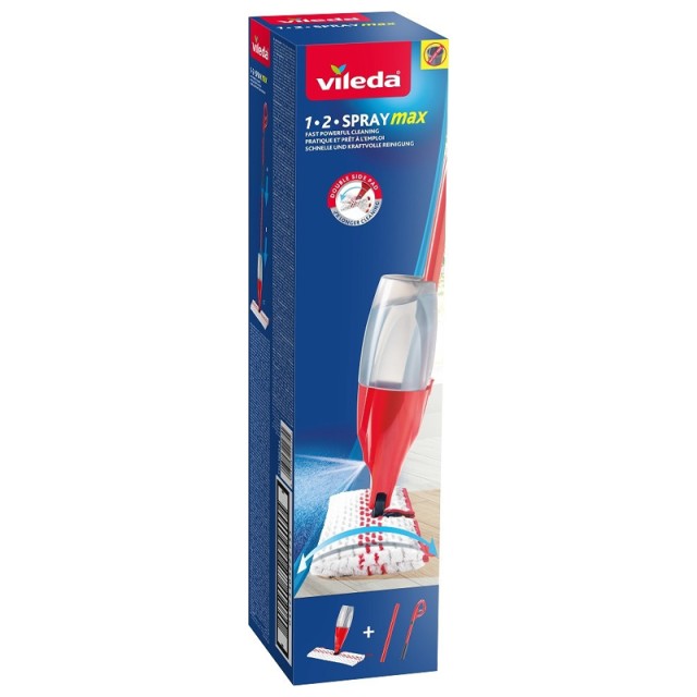 Vileda 1-2 Spray Max Σύστημα Σφουγγαρίσματος με Ψεκασμό, 1τεμ