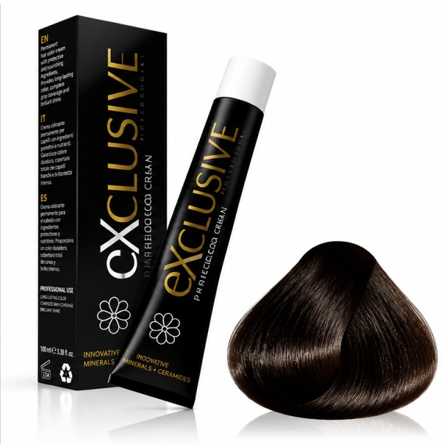 Exclusive Professional Hair Color Cream Βαφή Μαλλιών 100 ml No 8.11