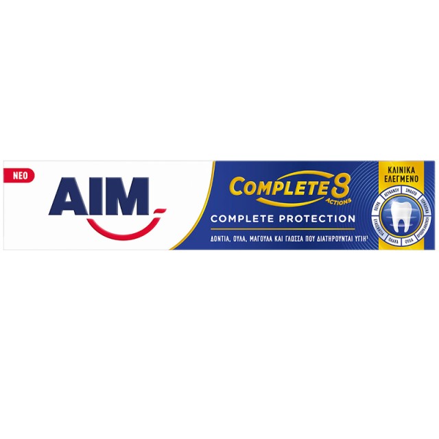 Aim Touthpaste Complete 8 Actions, Οδοντόκρεμα Complete Protection, 75ml