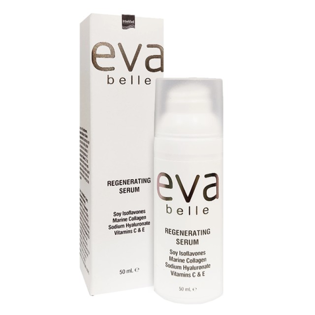 InterMed Eva Belle Regenerating Serum, Αντιοξειδωτικός Ορός Εντατικής Ανάπλασης Προσώπου & Λαιμού 50ml