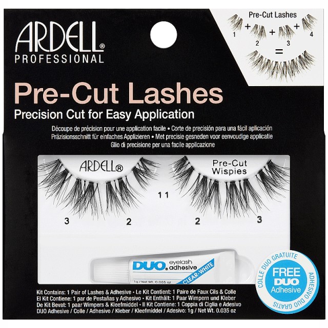 Ardell Pre-Cut Wipies Lashes, Τεχνητές Βλεφαρίδες