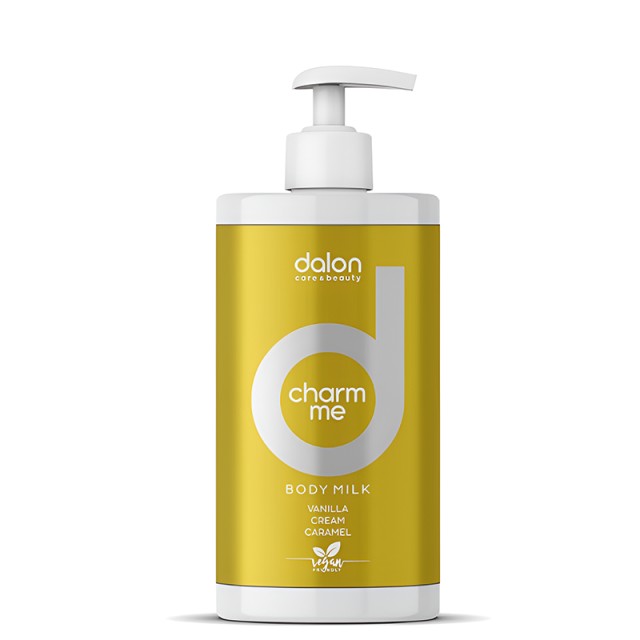 Dalon Body Milk Vanilla Cream Caramel Charm me, Γαλάκτωμα Σώματος, 500ml
