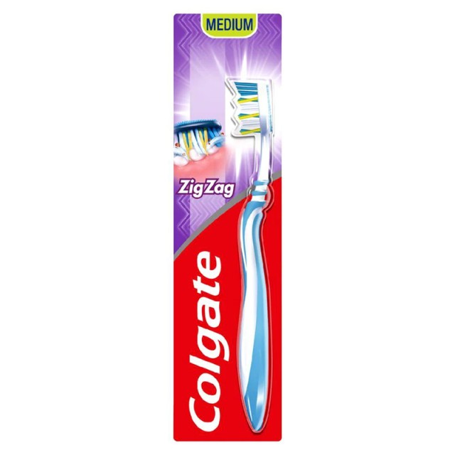 Colgate Zig Zag Medium, Οδοντόβουρτσα 1τμχ