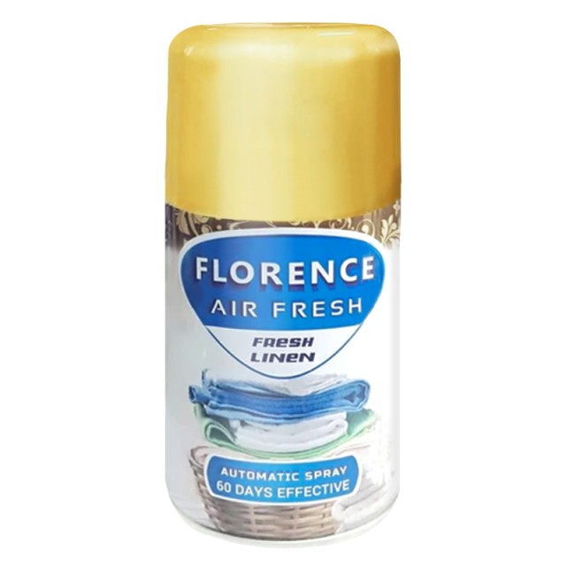 Florence Air Fresh Spray Fresh Linen, Αποσμητικό Σπρέι Χώρου 260ml