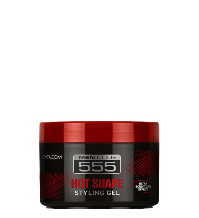 555 STYLING GEL 250ml HOT SHAPE