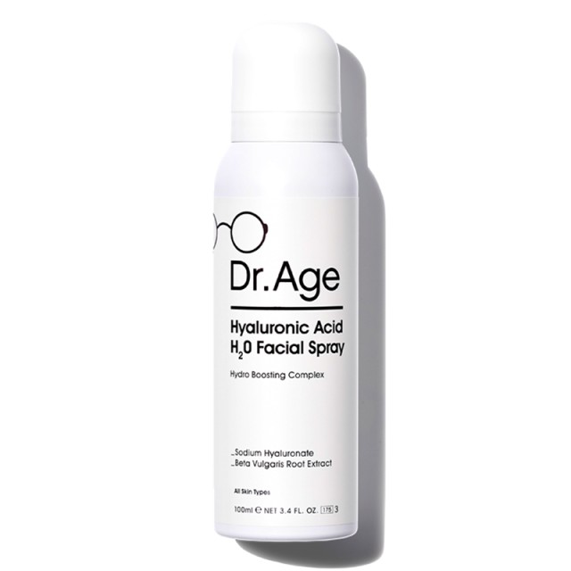 Dr.Age Hyaluronic Acid H20 Facial Spray, Mist Τόνωσης Προσώπου με Υαλουρονικό Οξύ, 100ml