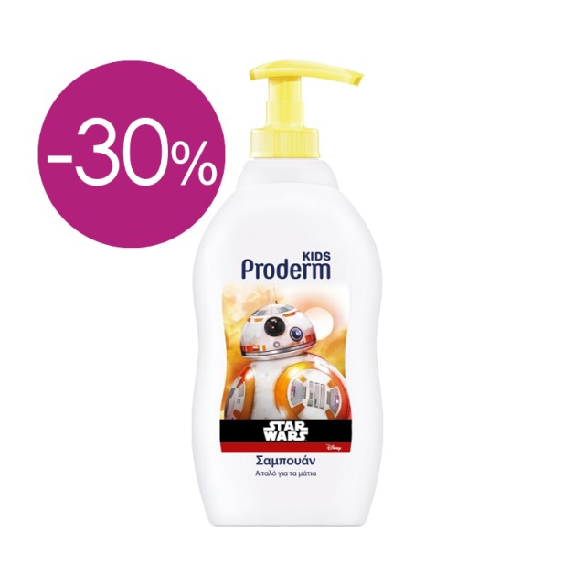 Proderm Kids Star Wars, Παιδικό Σαμπουάν, 400ml