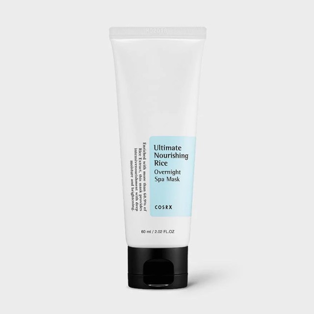 COSRX Ultimate Nourishing Rice Overnight Spa Mask, Μάσκα Προσώπου Νυκτός με Εκχύλισμα Ρυζιού για Εντατική Θρέψη & Ενυδάτωση, 60ml
