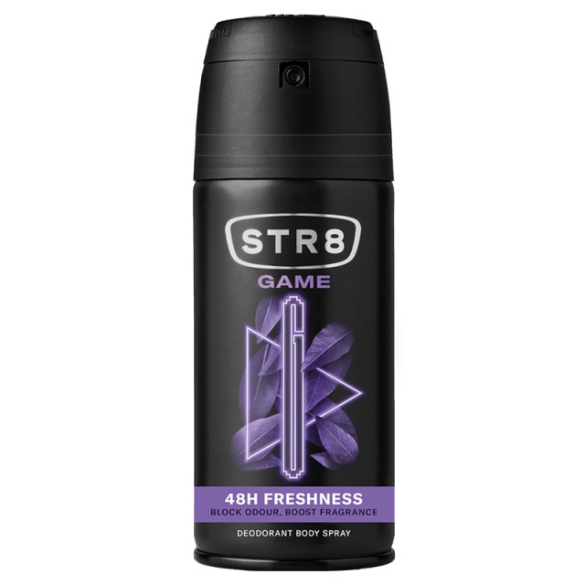 Str8 48h Freshness Game Deo Spray, Αποσμητικό Σπρέι 150ml