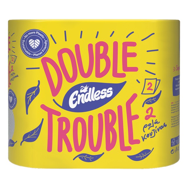 Endless Earth Double Trouble, Χαρτί κουζίνας 2φυλλο 2x180g