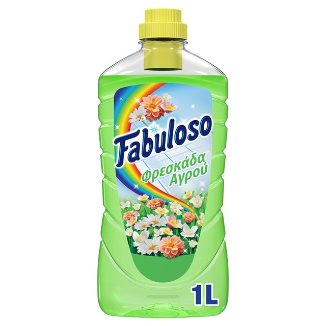 Fabuloso Φρεσκάδα Αγρού, Υγρό Καθαριστικό Δαπέδου, 1lt