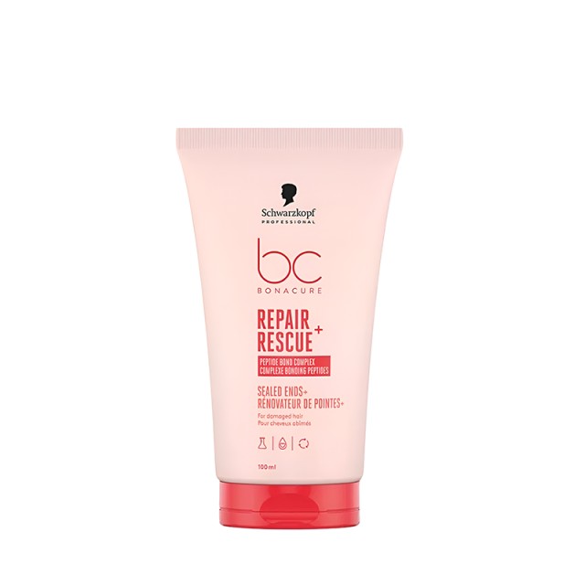 Schwarzkopf Professional Bonacure Repair Rescue Sealed Ends+ Cream Κρέμα για Ψαλίδα & Ταλαιπωρημένες Άκρες 100ml