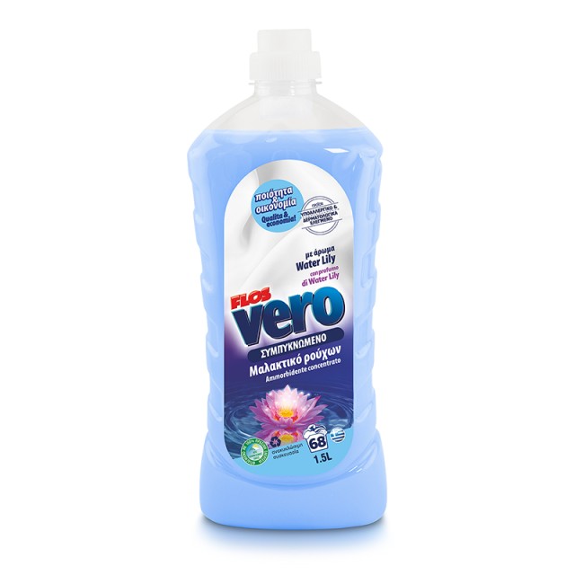 Flos Vero Συμπυκνωμένο Mαλακτικό Water Lily, 1.5lt