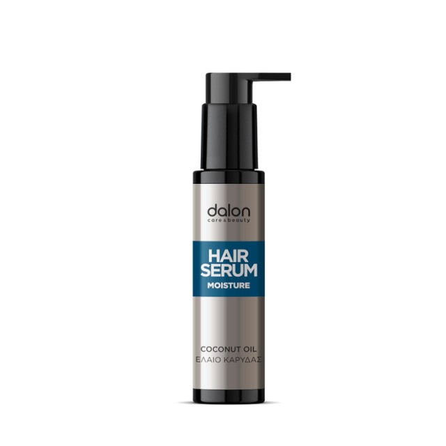 Dalon Hair Serum Moisture, Ορός Μαλλιών Ενυδάτωσης με Έλαιο Καρύδας, 100ml