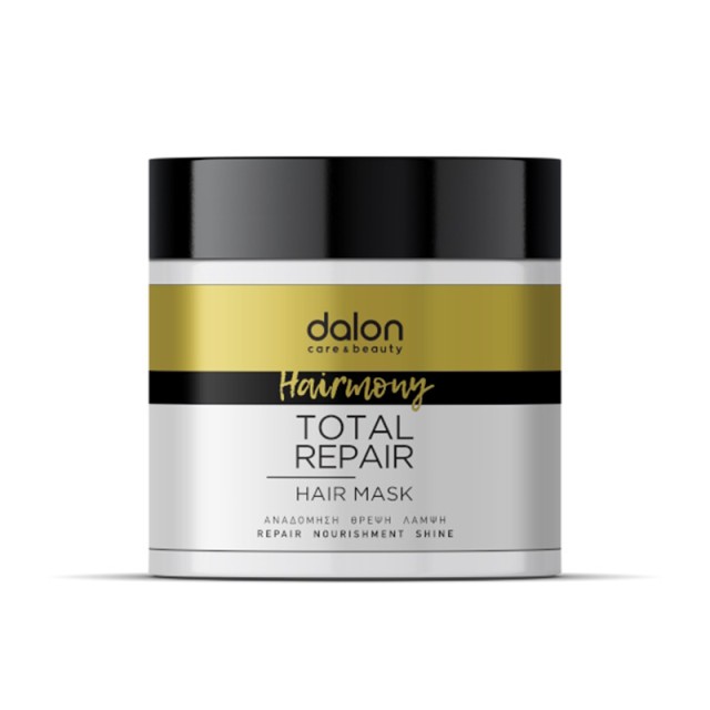 Dalon Repair Hair Mask, Μάσκα Μαλλιών Επανόρθωσης για Λάμψη & Διατήρηση Χρώματος με Έλαιο Αβυσσηνίας & Έλαιο Argan, 500ml