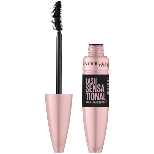 Maybelline Lash Sensational Intense Black Mascara Μάσκαρα για Εφέ Βεντάλιας, 9.5ml