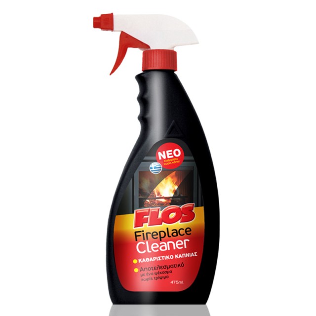 Flos Fireplace Cleaner, Καθαριστικό Σπρέι για την Κάπνα, 475ml