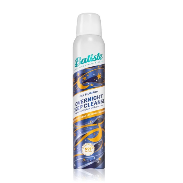 Batiste Overnight Deep Cleanse Dry Shampoo, Ξηρό Σαμπουάν, 200ml