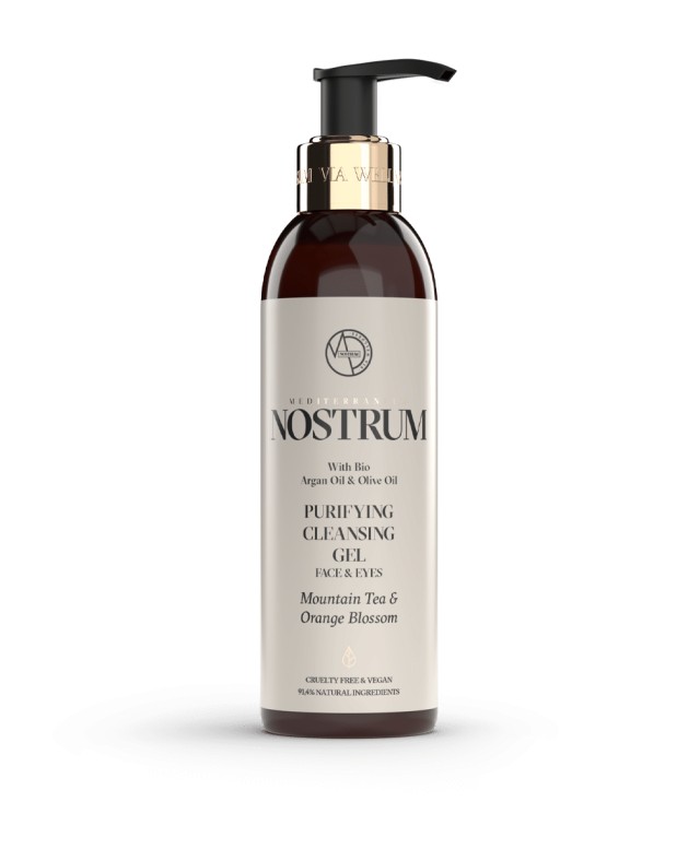 Nostrum Purifying Cleansing Gel Mountain Tea & Orange Blossom, 200ml