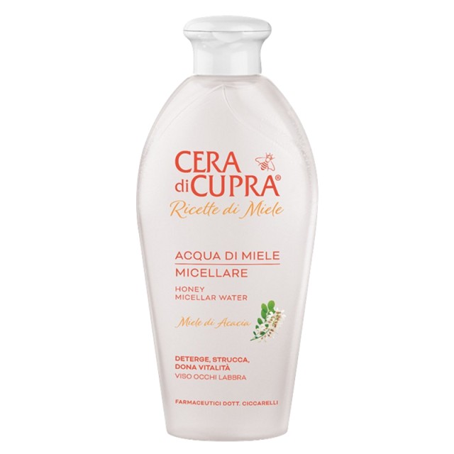 Cera di Cupra Honey Micellar Water, Ναρό Καθαρισμού Προσώπου με Μέλι Ακακίας 200ml