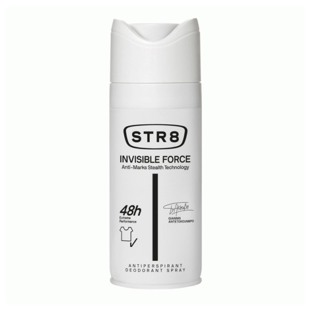 Str8 48h Invisible Force Deo Spray, Αποσμητικό Σπρέι 150ml
