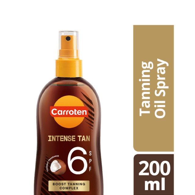 Carroten Αντηλιακό Λαδί Για Έντονο Μαύρισμα Summer Dreams SPF 6, 200ml