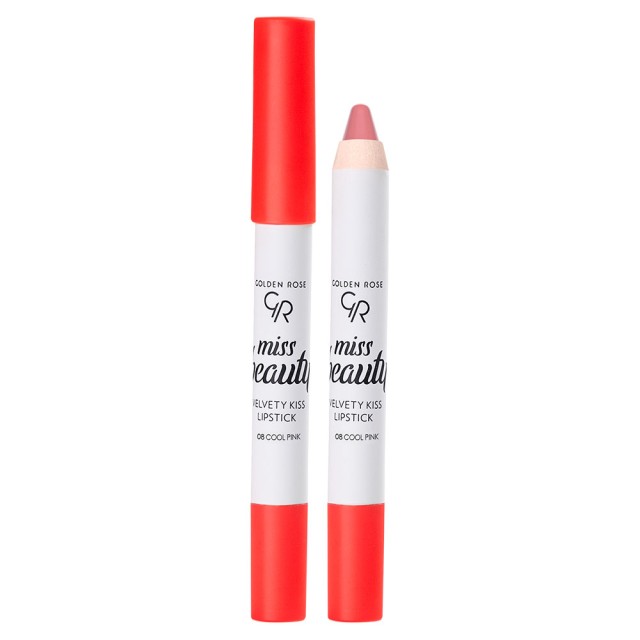 Golden Rose Miss Beauty Velvety Kiss Lipstick 08 2.5Gr