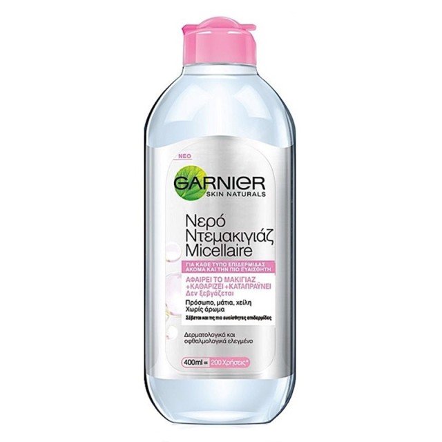Garnier SkinActive Micellaire Κλασσικό Νερό Καθαρισμού για Ευαίσθητες Επιδερμίδες, 400ml