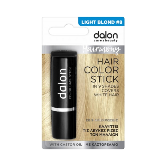 Dalon Hairmony, Stick Βαφής Μαλλιών Ξανθό Ανοιχτό #8