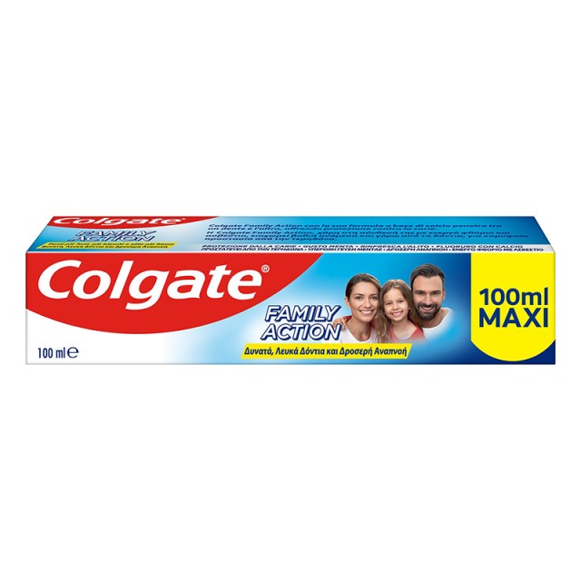 Colgate Family Action, Οδοντόκρεμα, 100ml