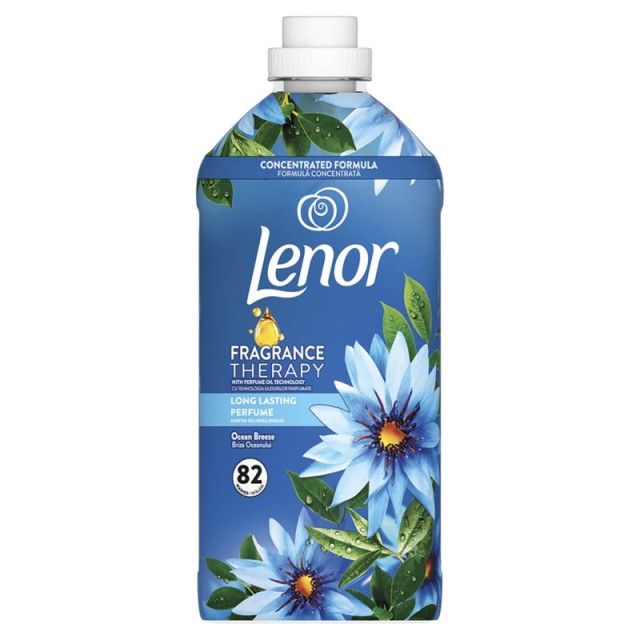 Lenor Fresh Ocean Escape, Μαλακτικό Ρούχων 82 μεζούρες, 1722ml