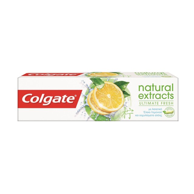 Colgate Natural Extracts Ultimate Fresh Lemon, Οδοντόκρεμα, 75ml